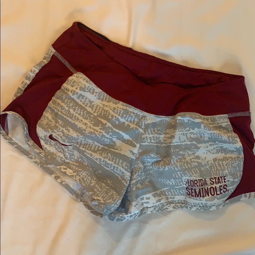 FSU Nike running shorts🤍